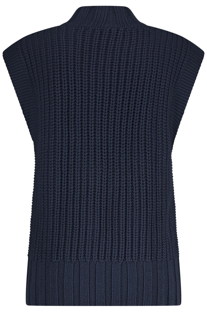 Red Button blauwe dames trui | Achteraanzicht