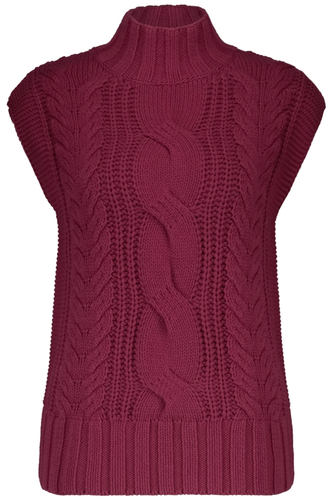 Red Button bordeaux dames trui | Vooraanzicht