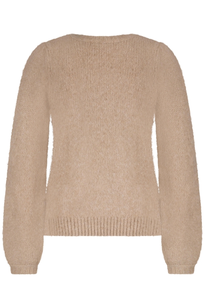 Red Button camel dames trui | Achteraanzicht