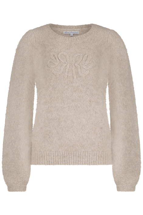 Red Button beige dames trui | Vooraanzicht