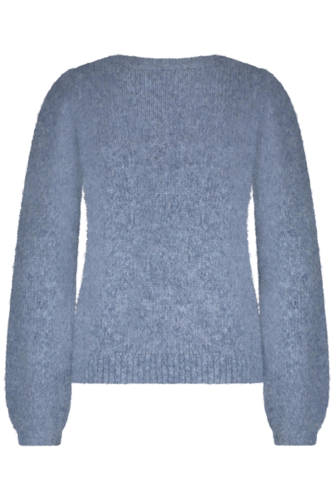Red Button blauwe dames trui | Achteraanzicht