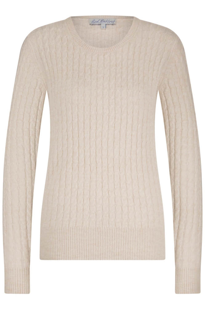Red Button beige dames trui | Vooraanzicht
