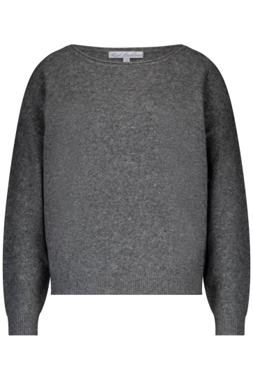 Red Button Trui SWEATER BOATNECK SRB4723 Grey Melange