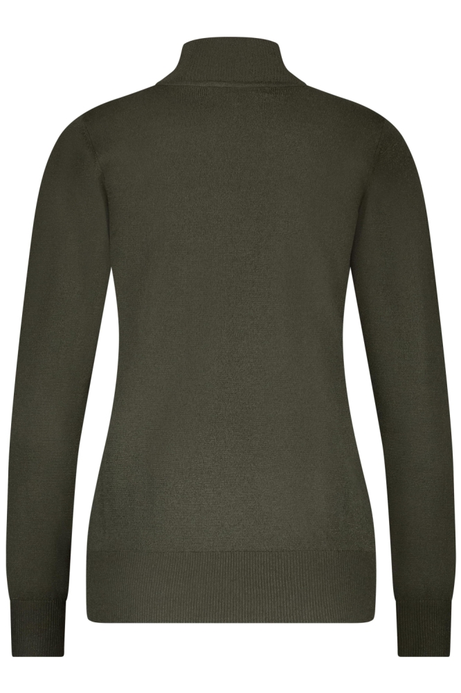 Red Button groene dames trui | Achteraanzicht