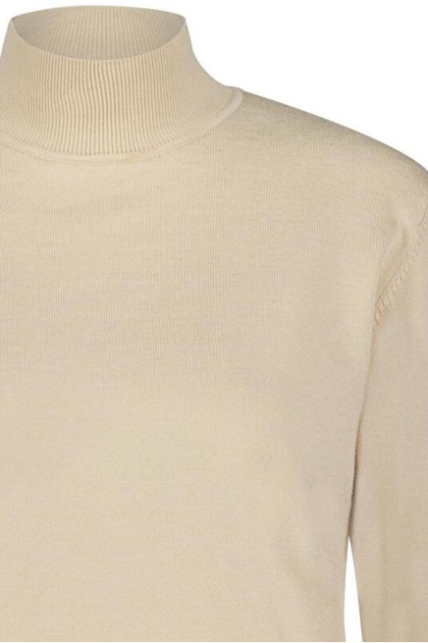 Red Button camel dames trui | Close up