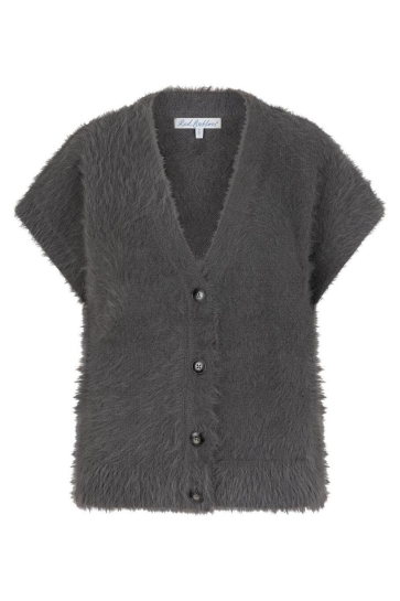 Red Button SLEEVELESS FUZZY SRB4672 Lava