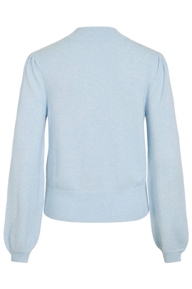 Vila blauwe dames sweater | Achteraanzicht
