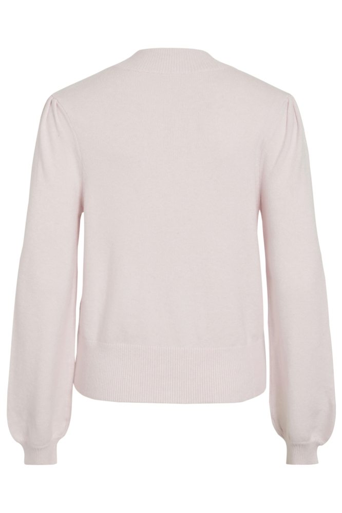 Vila roze dames sweater | Achteraanzicht