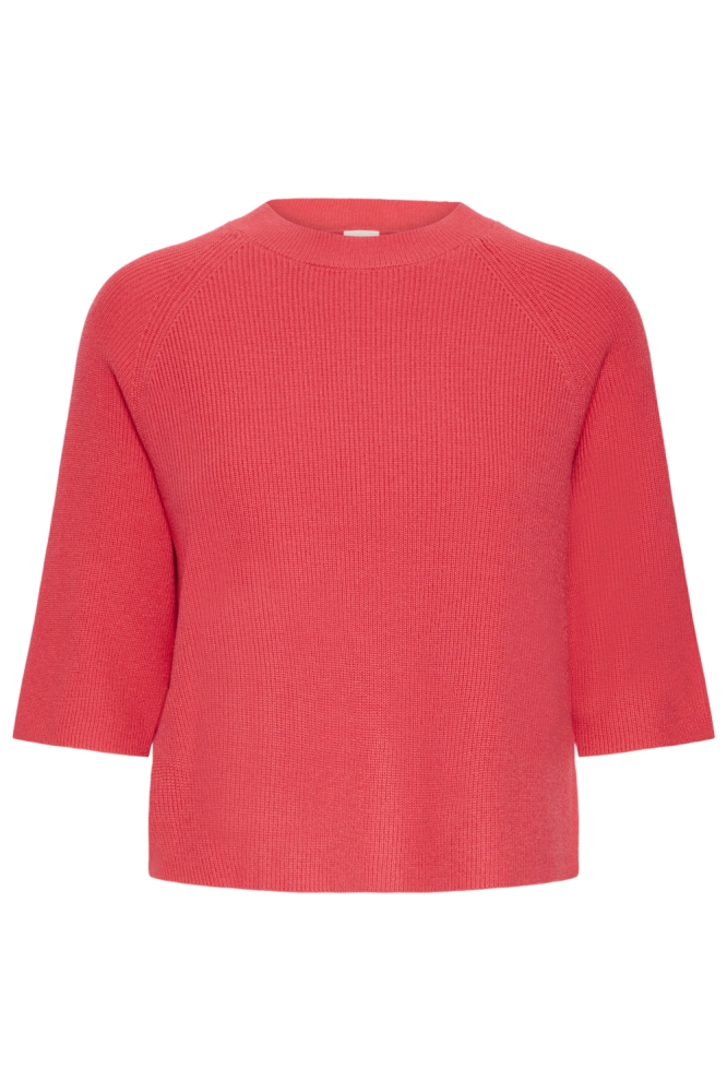 Ichi roze dames trui | Vooraanzicht