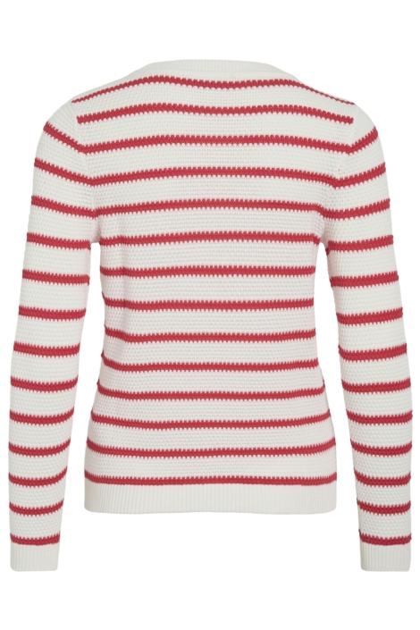 Vila witte dames trui | Achteraanzicht