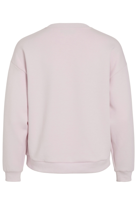 Vila roze dames sweater | Achteraanzicht