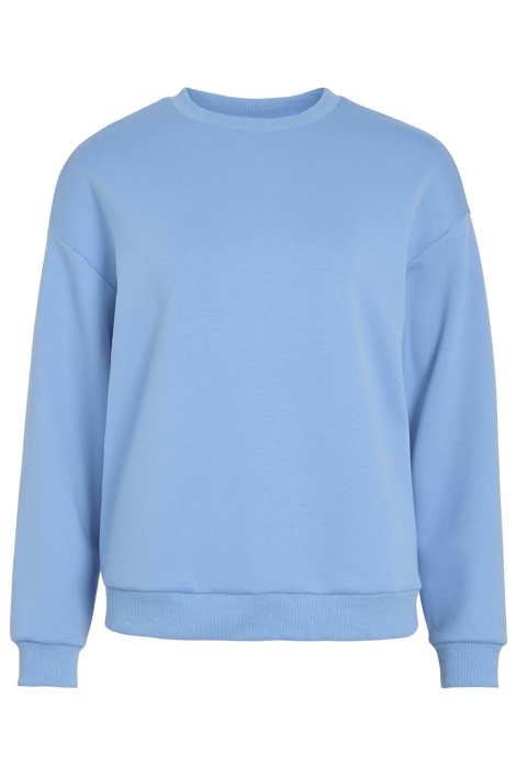 Vila blauwe dames sweater | Vooraanzicht