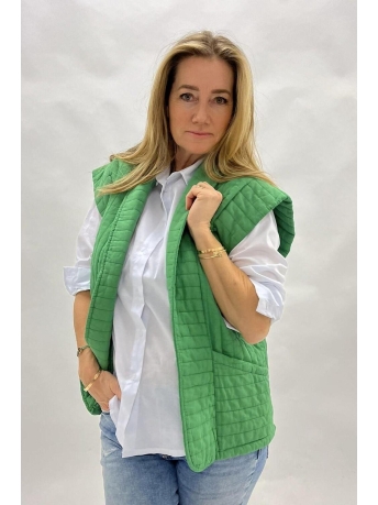 Soul Touch Vest GILET KATOEN 22064 GREEN
