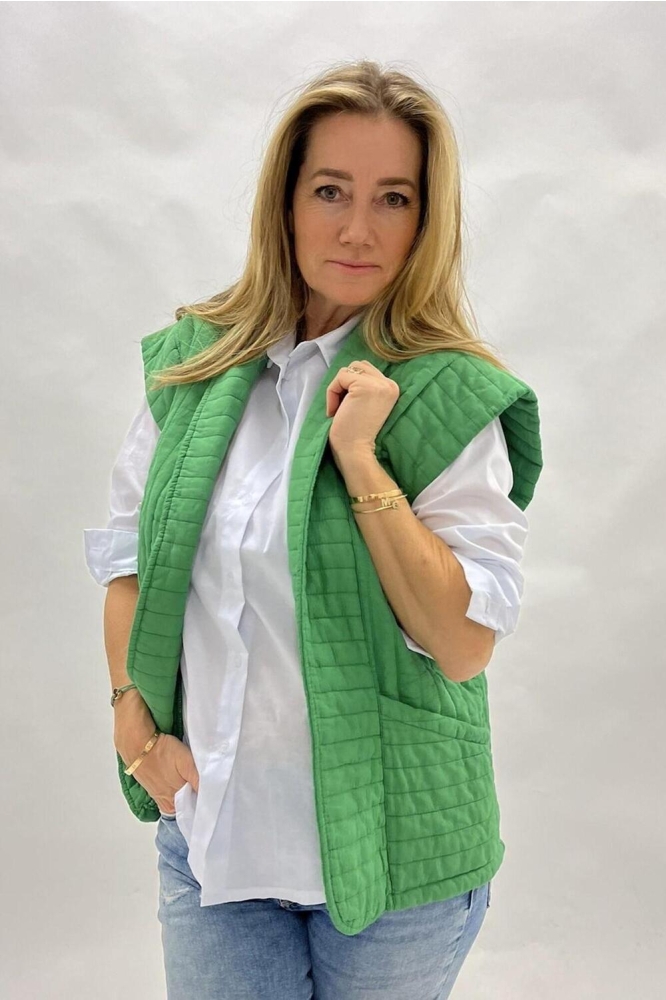 GILET KATOEN 22064 GREEN