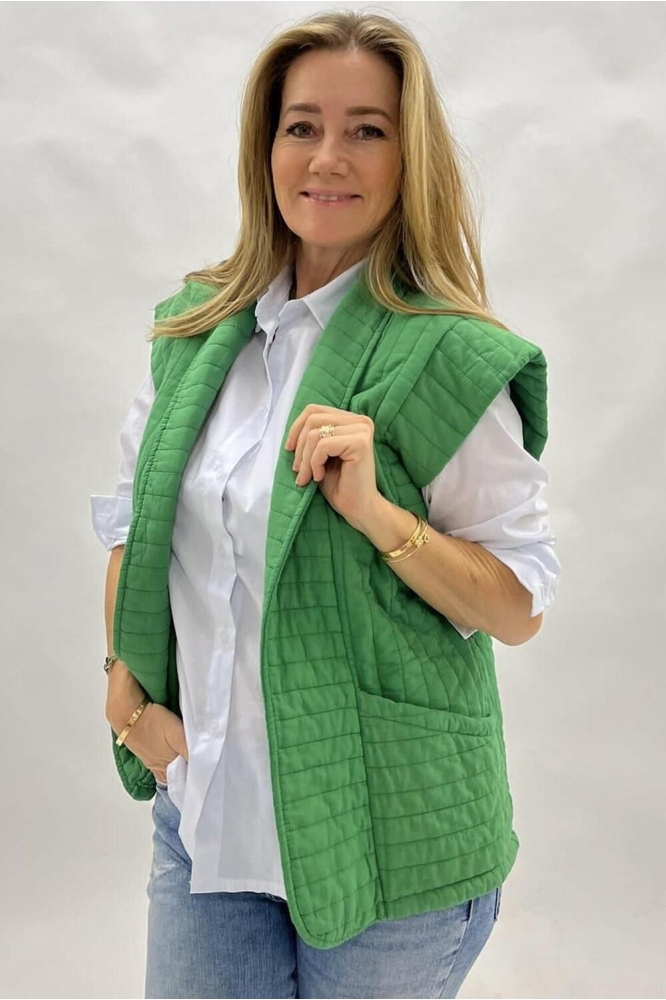 GILET KATOEN 22064 GREEN