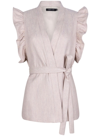 Ydence Vest GILET PALOMA SS2321 LILAC