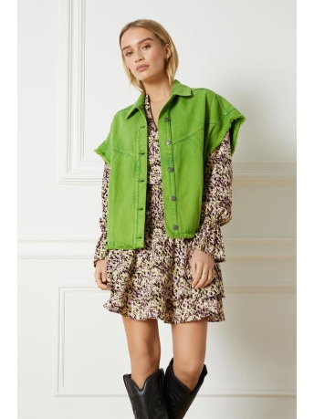 Refined Department Vest DENA GILET R2302471055 700 GREEN