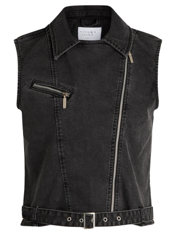 SisterS point Vest OWI VE BLACK WASH