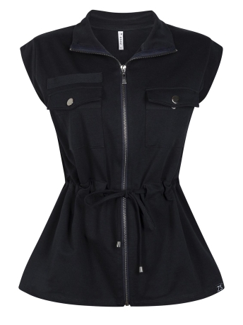 Zoso Vest MANDY SPORTY GILET 231 0000 BLACK