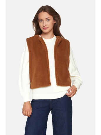 SisterS point Vest GUCA VE 16522 CAMEL