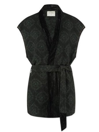 Aime Balance Vest ROX GILET AT72 05400 828 935 DAMAST PRINT