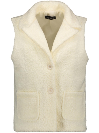 IZ NAIZ Vest GILET SHORT 8094 OFF WHITE