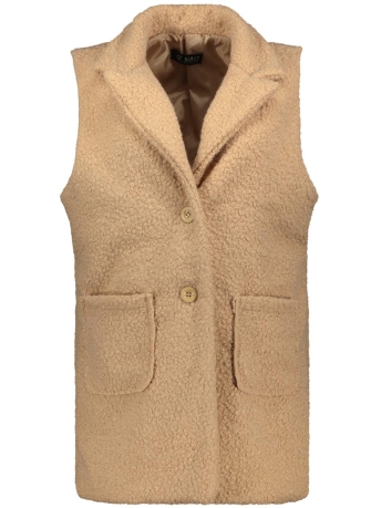 IZ NAIZ Vest GILET LONG 8095 SAND