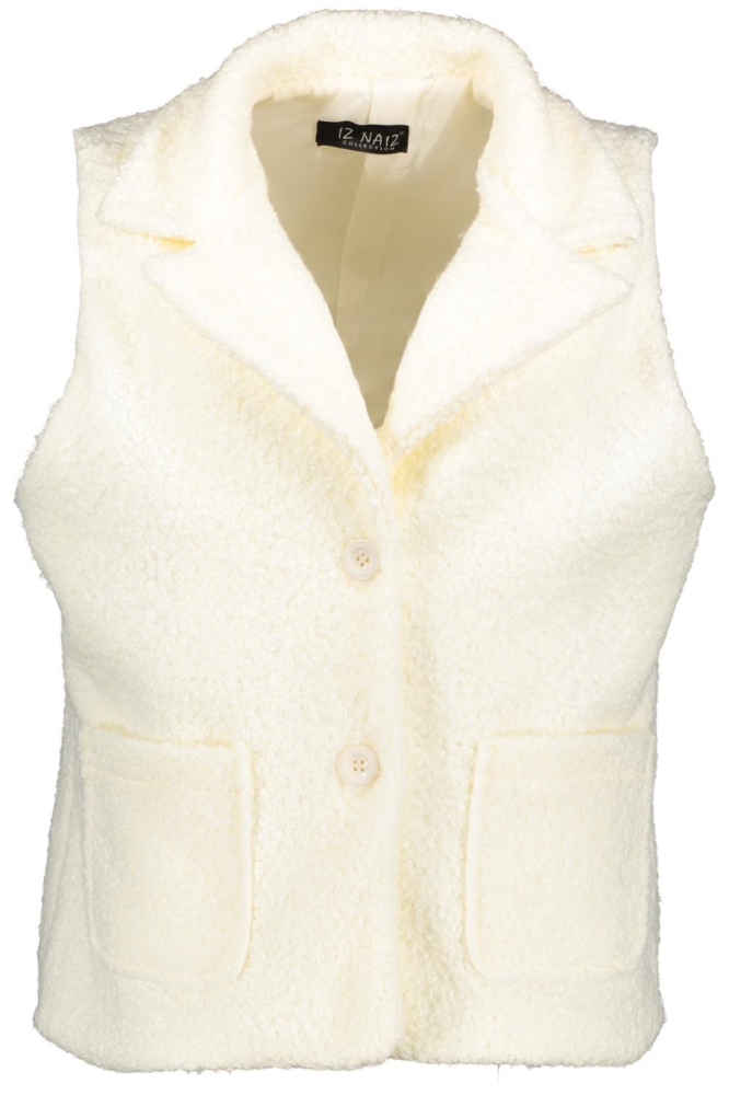 GILET SHORT 8094 ECRU