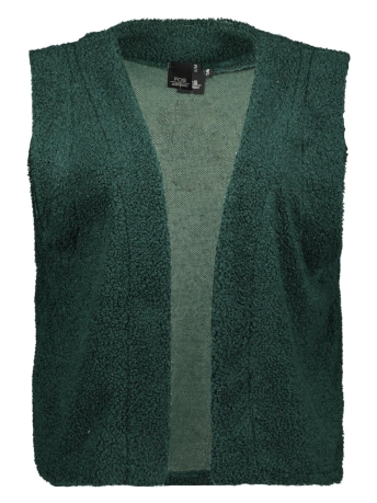 FOS Amsterdam Vest MARGRIET TEDDY FIJN 6820 FORST GREEN