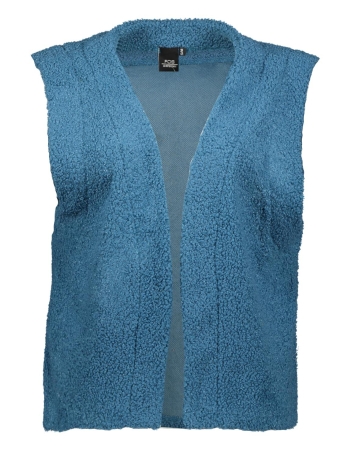 FOS Amsterdam Vest MARGRIET TEDDY FIJN 6820 JEANS