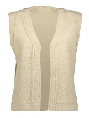 IZ NAIZ Vest GILET BOUCLE 3857 WHITE