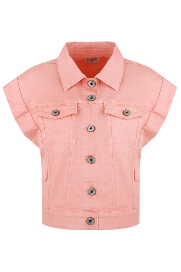 Fluresk Vest ENISA GILET 25ZFNF05 231 FLOWER PEACH