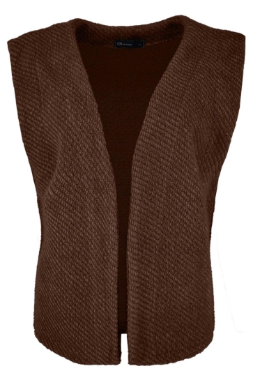 FOS Amsterdam Vest MARGRIET DUFFEL 7291 205 Bruin