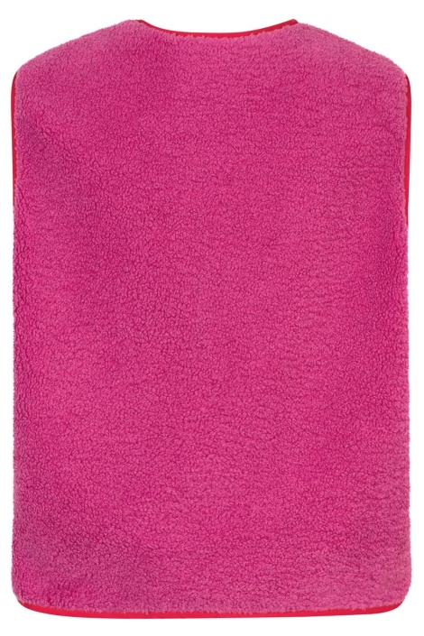 Ydence roze dames gilet | Achteraanzicht