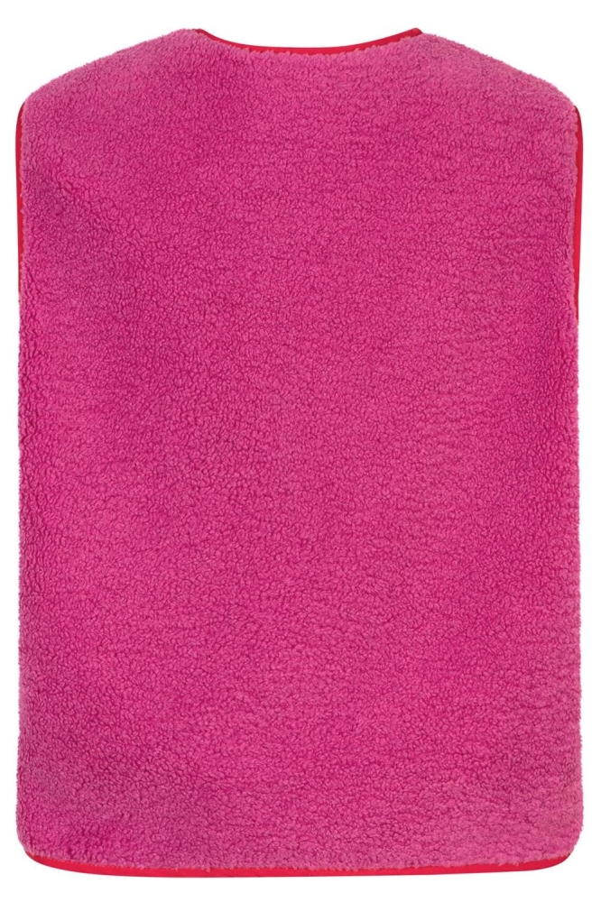 Ydence roze dames gilet | Achteraanzicht