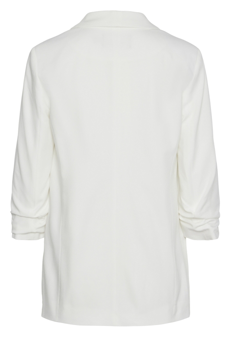 Pieces witte dames blazer | Achteraanzicht