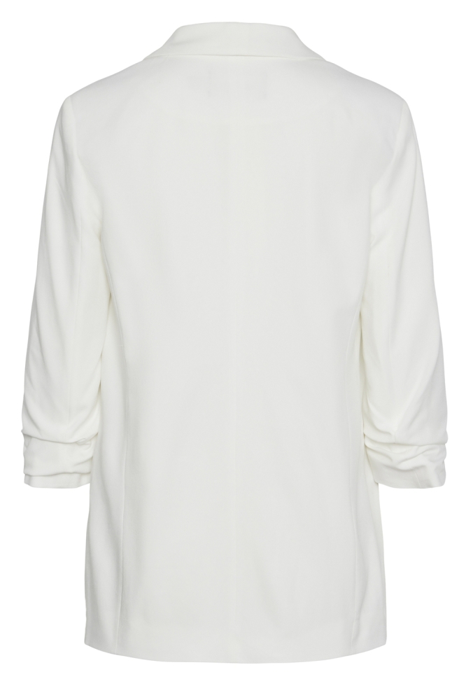 Pieces witte dames blazer | Achteraanzicht