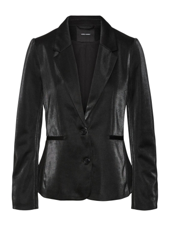 Vero Moda Blazer VMSIALUCCA LS SLIM SHINY BLAZER 10277482 BLACK