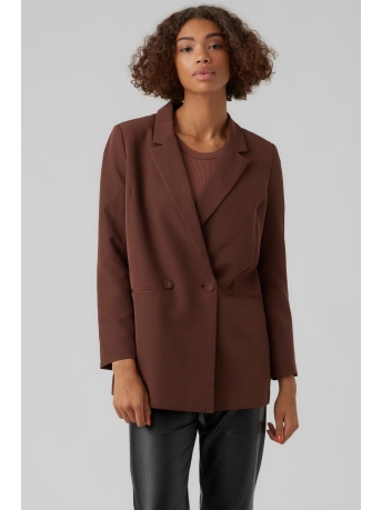 Vero Moda Blazer VMORLANDA LS OVERSIZE BLAZER VMA 10245078 CHICORY COFFEE
