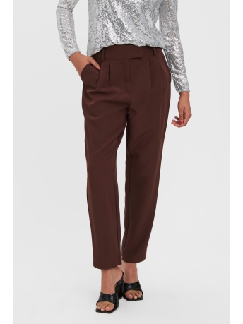 Vero Moda Broek VMBLAKE ORLANDA HW PANTS VMA 10277542 Chicory Coffee