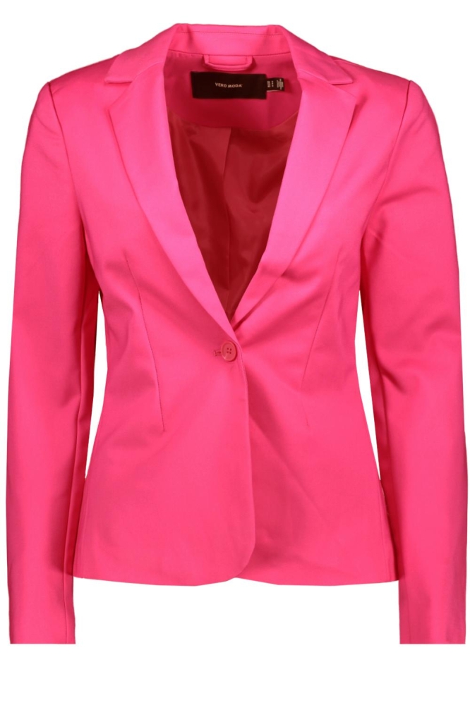 VMVICTORIA LS FITTED BLAZER 10291250 Pink Yarrow