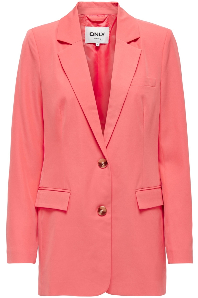 ONLLAURA L/S SLIT BOYFRIEND BLAZER 15284003 Georgia Peach