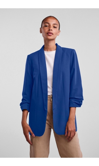 PCBOSELLA 3/4 BLAZER NOOS 17090996 Mazarine Blue