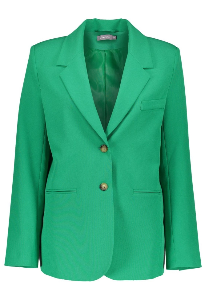 BLAZER MET KNOOP 35087 32 Green