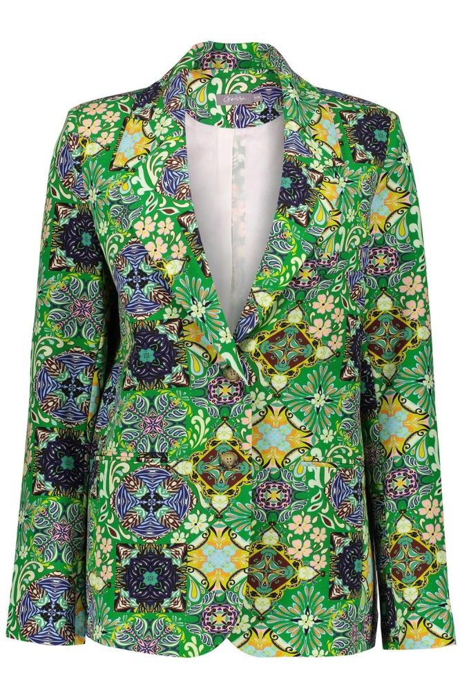 BLAZER MIX AND MATCH PRINT 35085 32 Bright Green