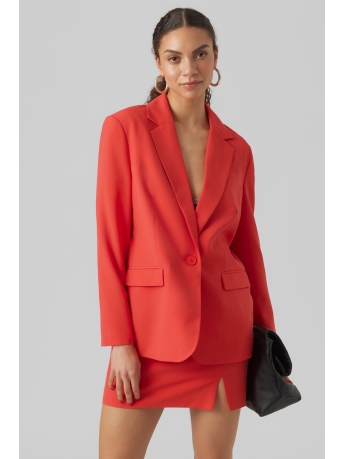 Vero Moda Blazer VMTROIANTHEA LS LOOSE BLAZER NOOS 10282655 Bittersweet