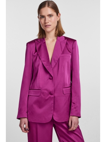 Pieces Blazer PCSABRINA LS SATIN BLAZER BC 17143554 CLOVER