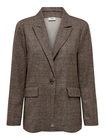 Jacqueline de Yong Blazer JDYTAYLOR L/S BLAZER PNT 15308454 CHARIBOU/CHOCOLATE
