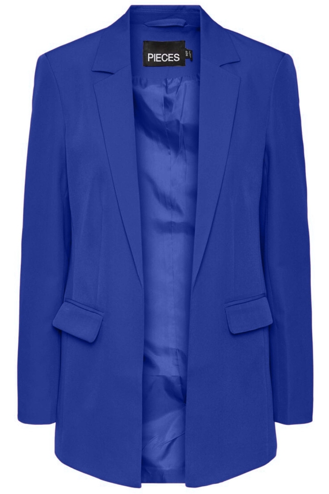 PCBOSSY LS LOOSE BLAZER NOOS 17114792 Mazarine Blue