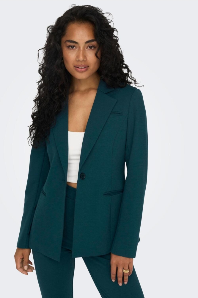 ONLPEACH L/S FIT BLAZER TLR NOOS 15298659 Dark Sea